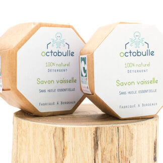 Savon vaisselle, artisanal saponifié à froid 100% naturel et bio