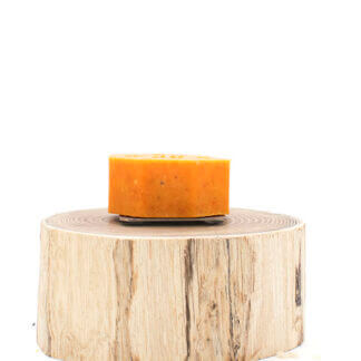 Petit porte savon en inox avec le logo Octobulle